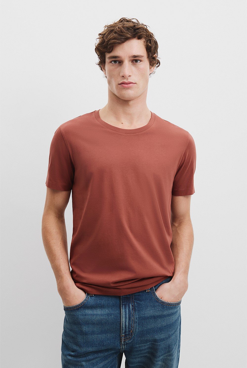 Pima Cotton Crew T-Shirt