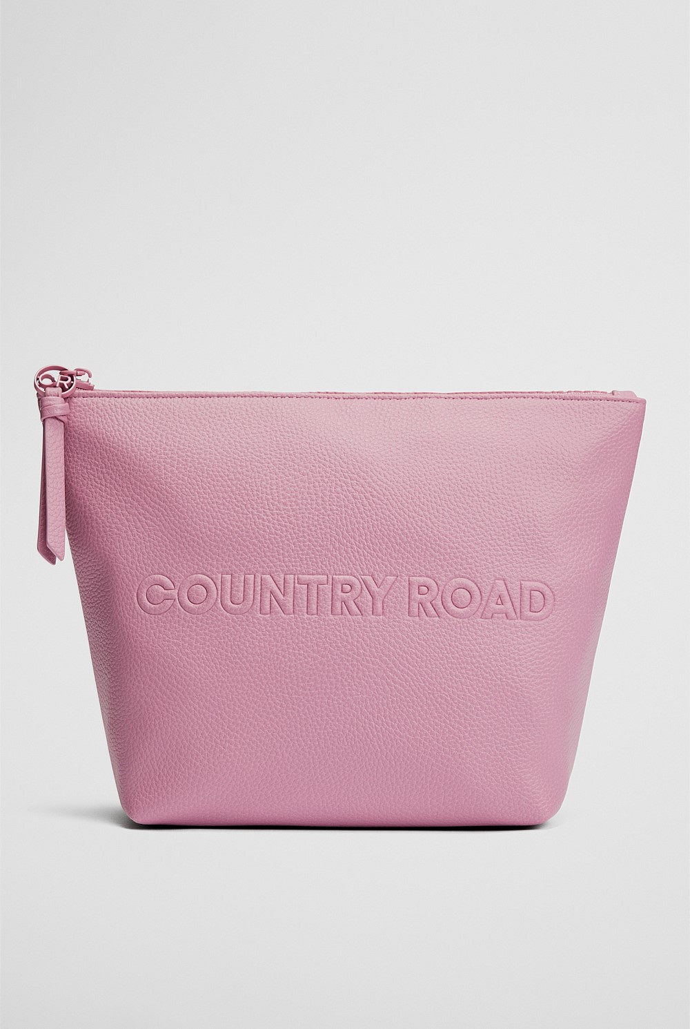 Branded Detail Tri Cosmetic Bag