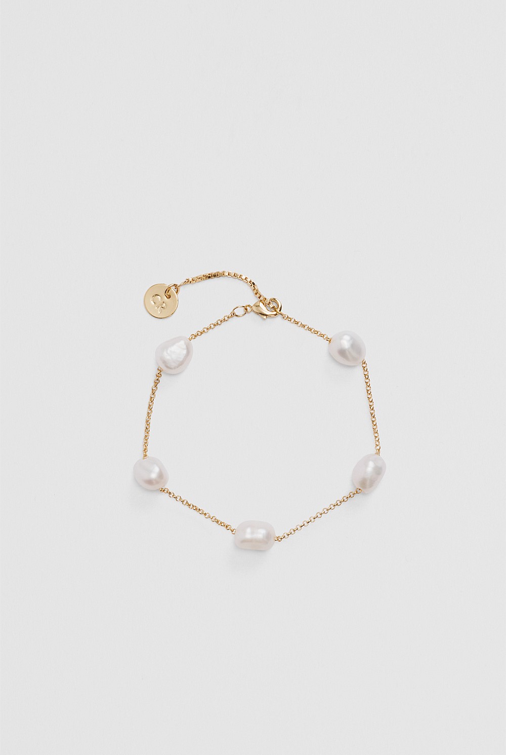 Freshwater Pearl Chain Bracelet