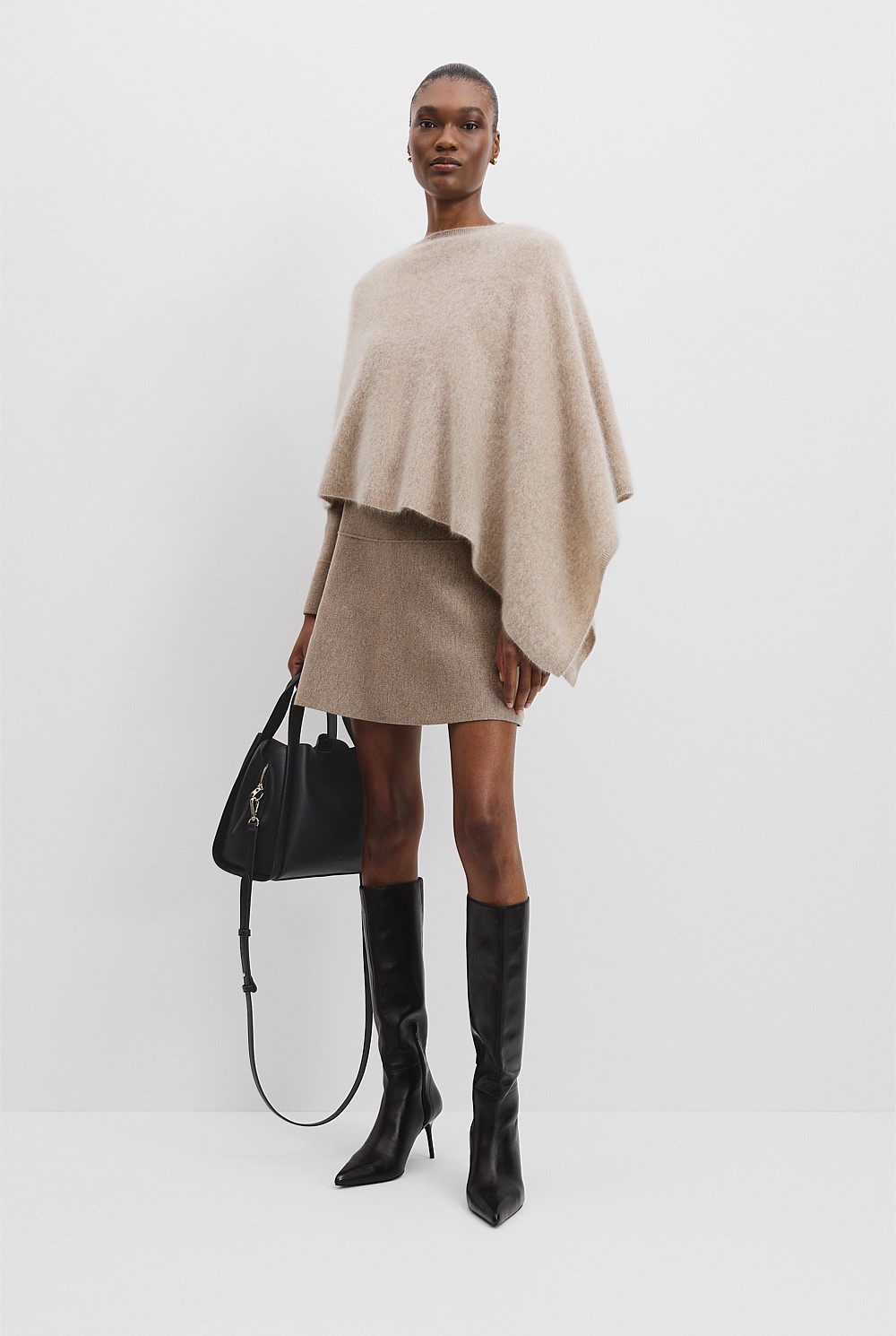 Brushed Cashmere Wrap
