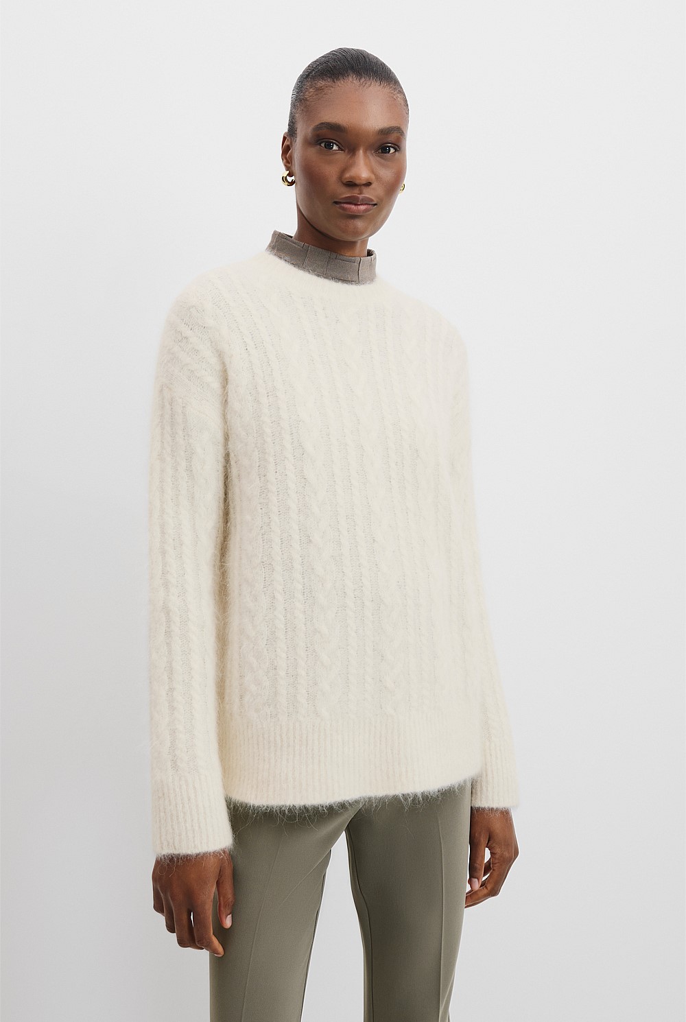 Soft Cable Knit