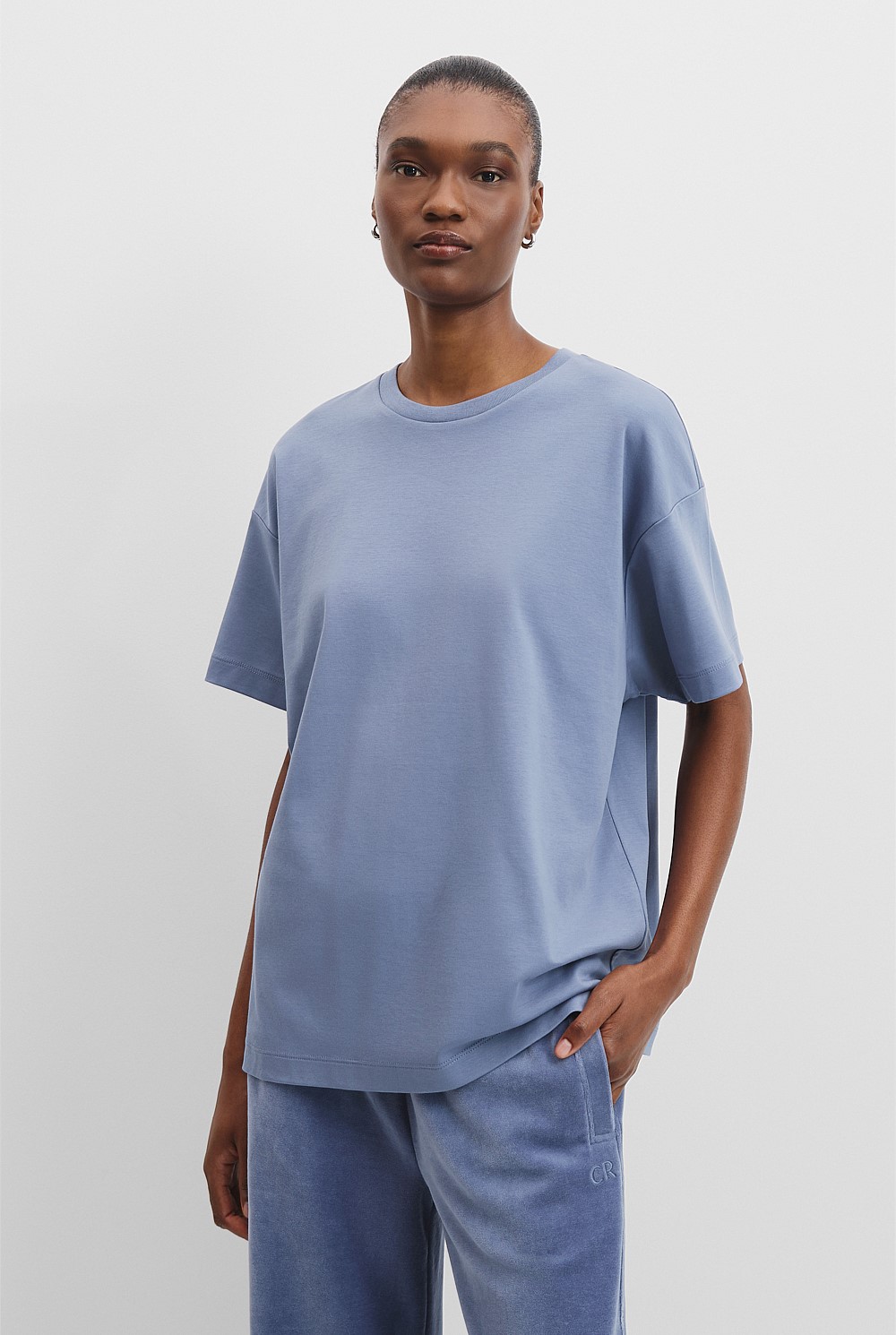 Australian Cotton Oversized Cotton T-Shirt