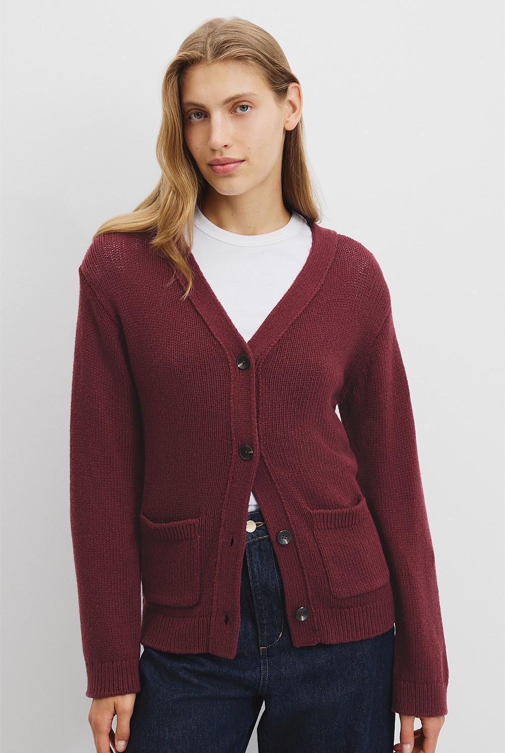 Relaxed Knit Cardigan