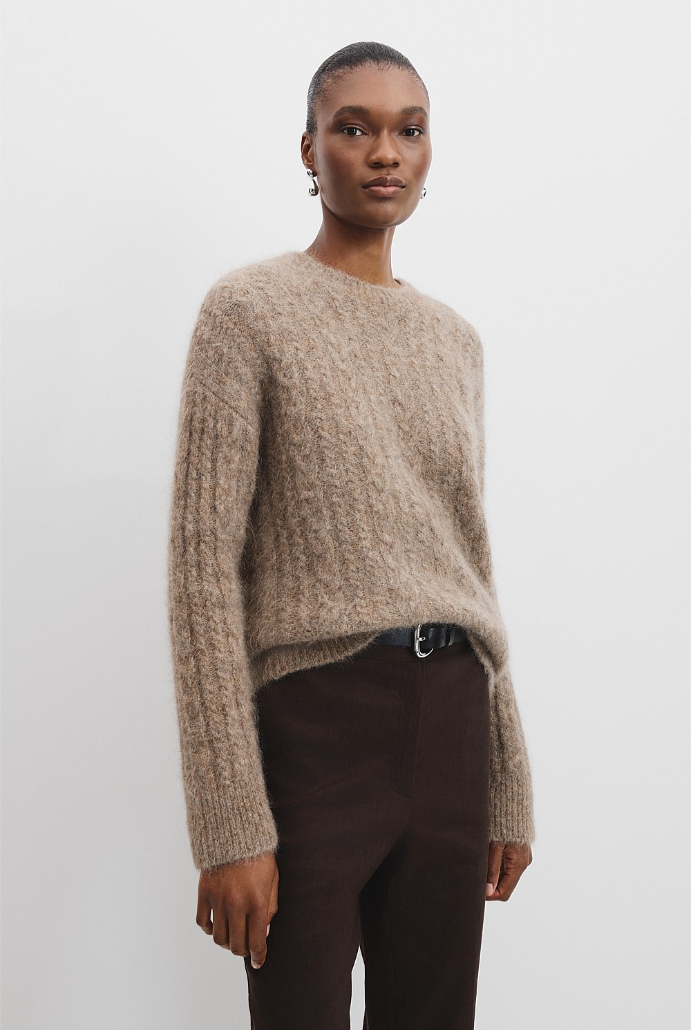 Soft Cable Knit