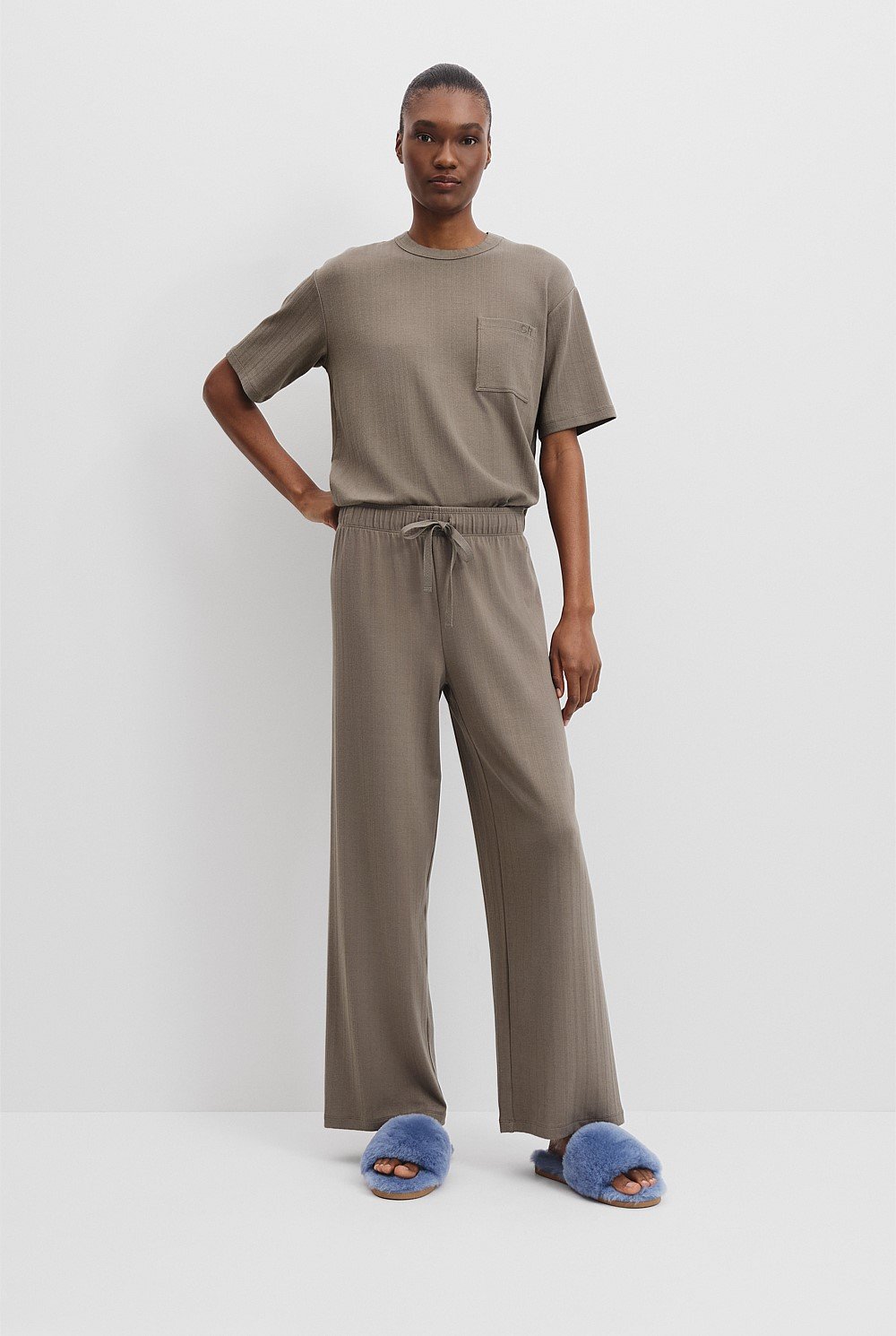 Wide Leg Pyjama Pant