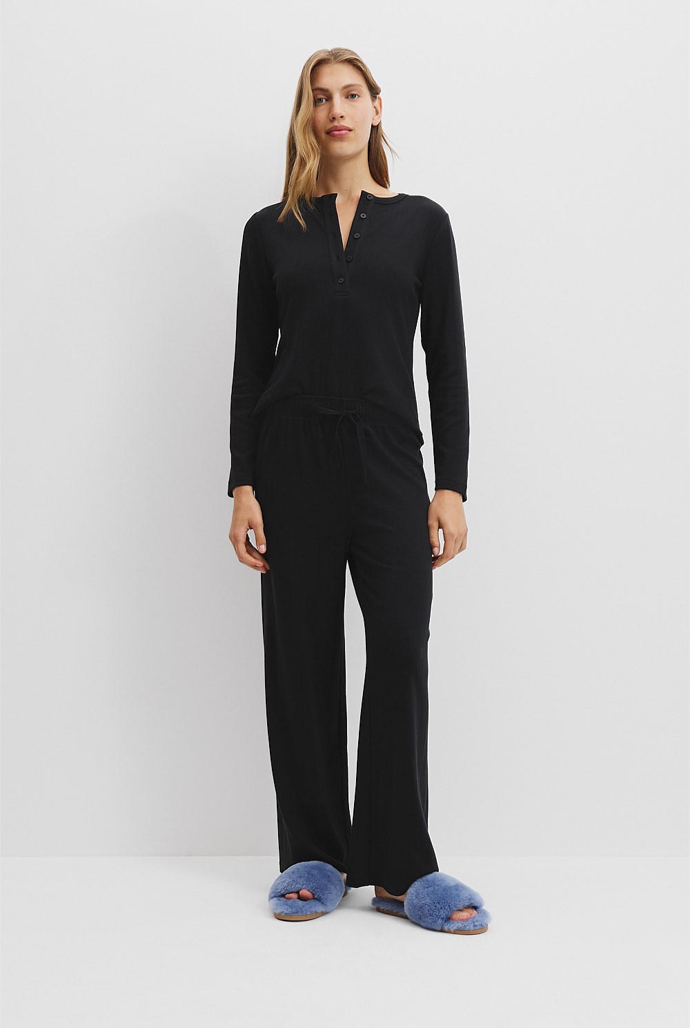 Wide Leg Pyjama Pant