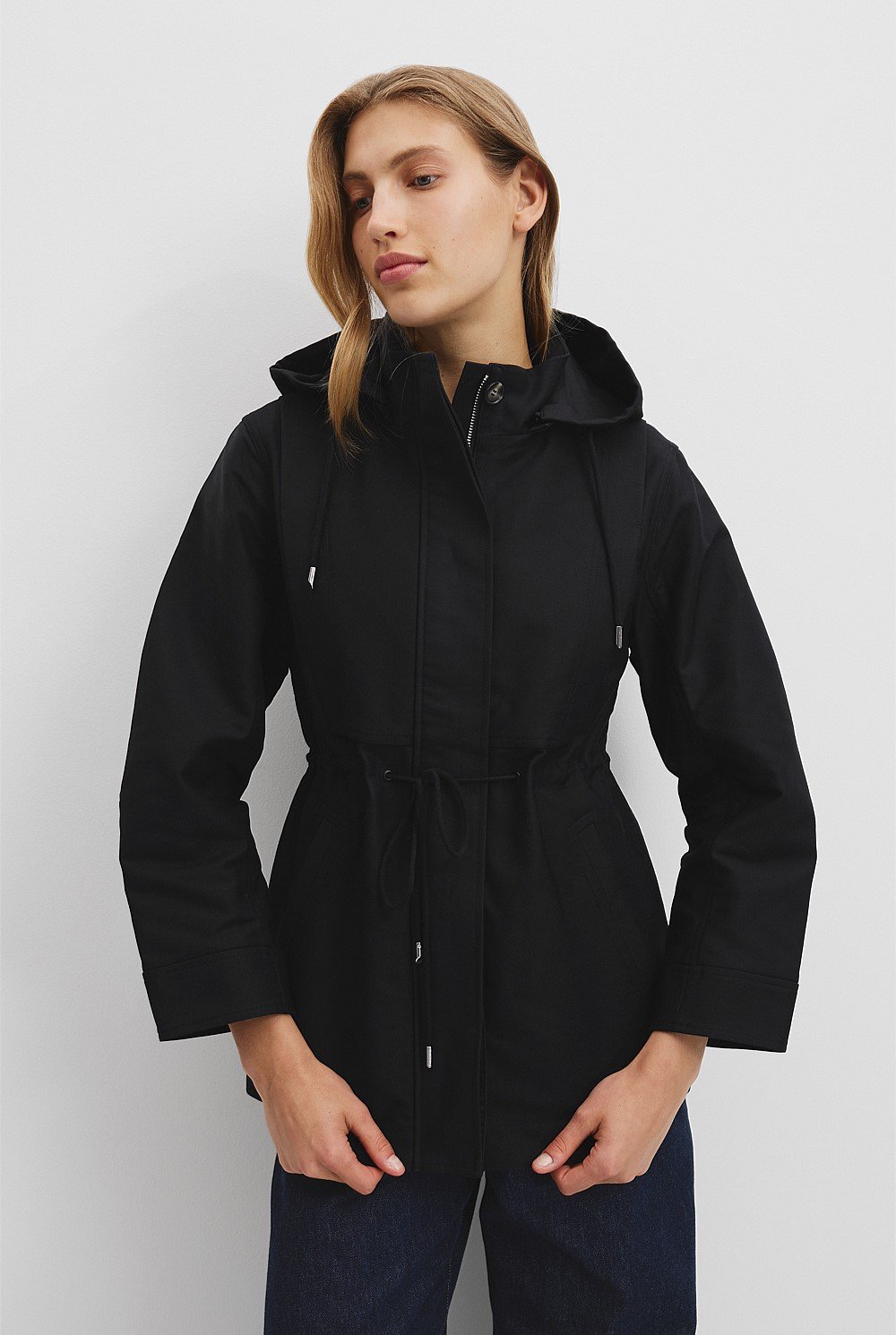 Cinched Parka