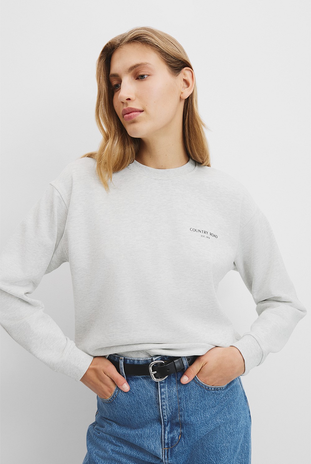 Australian Cotton Relaxed Fit Sweat