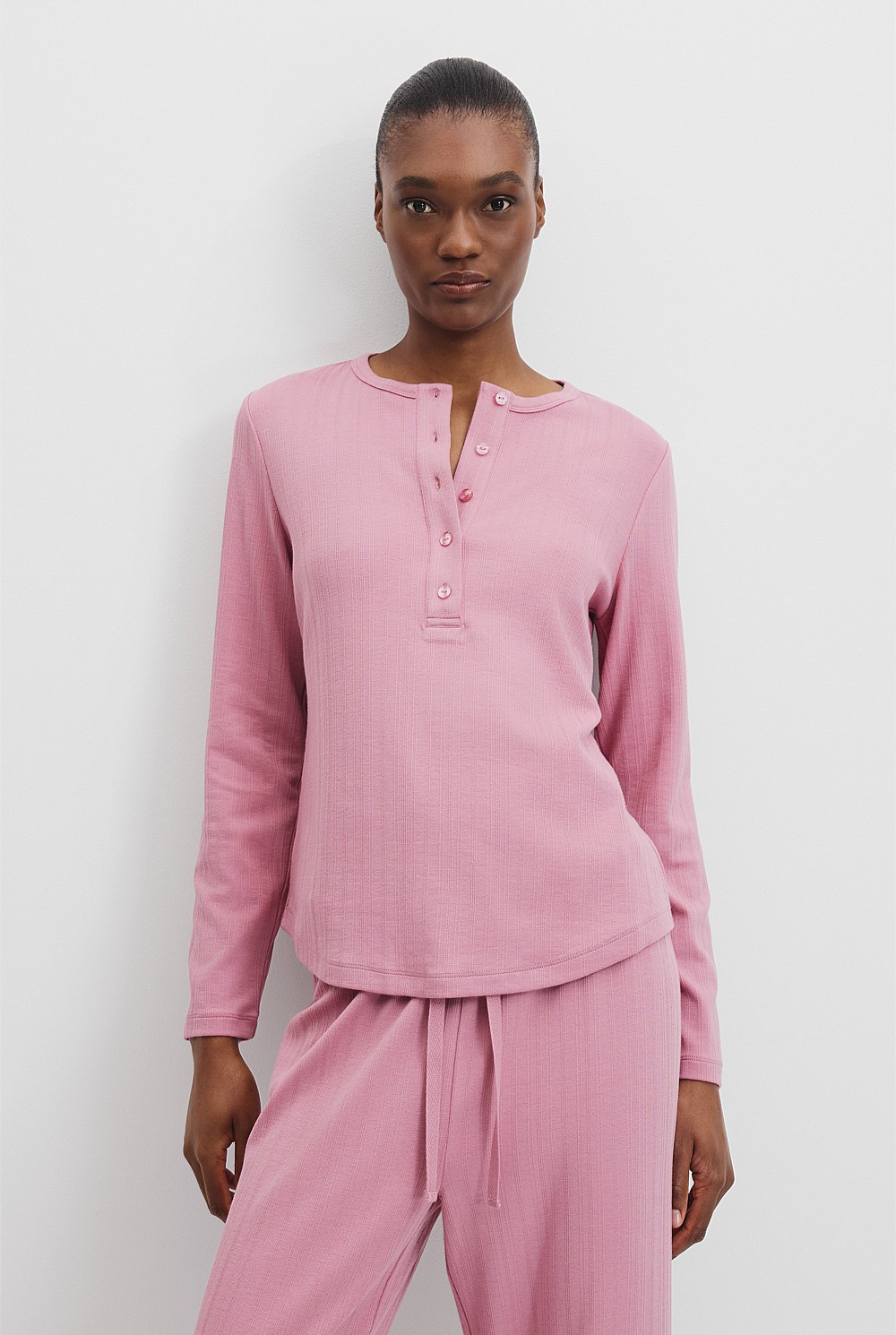 Henley Pyjama Top