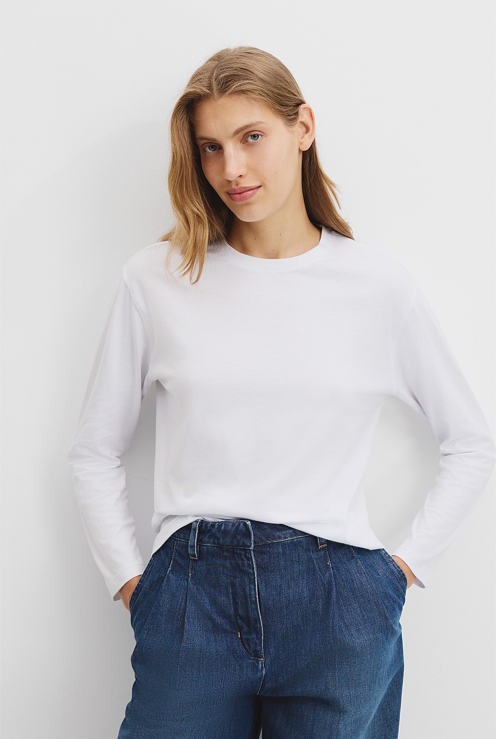 Australian Cotton Long Sleeve Top