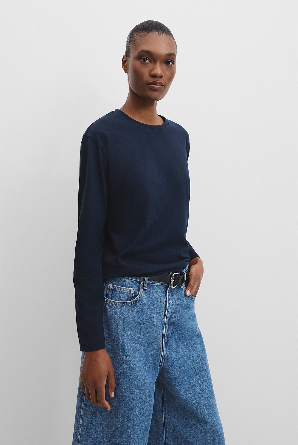 Australian Cotton Long Sleeve Top