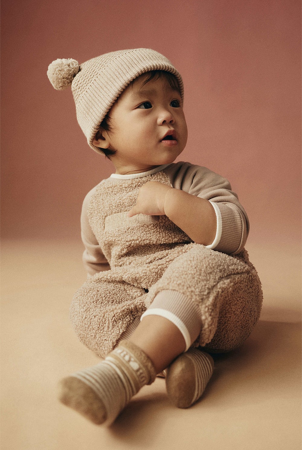 Recycled Polyester Sherpa Onesie