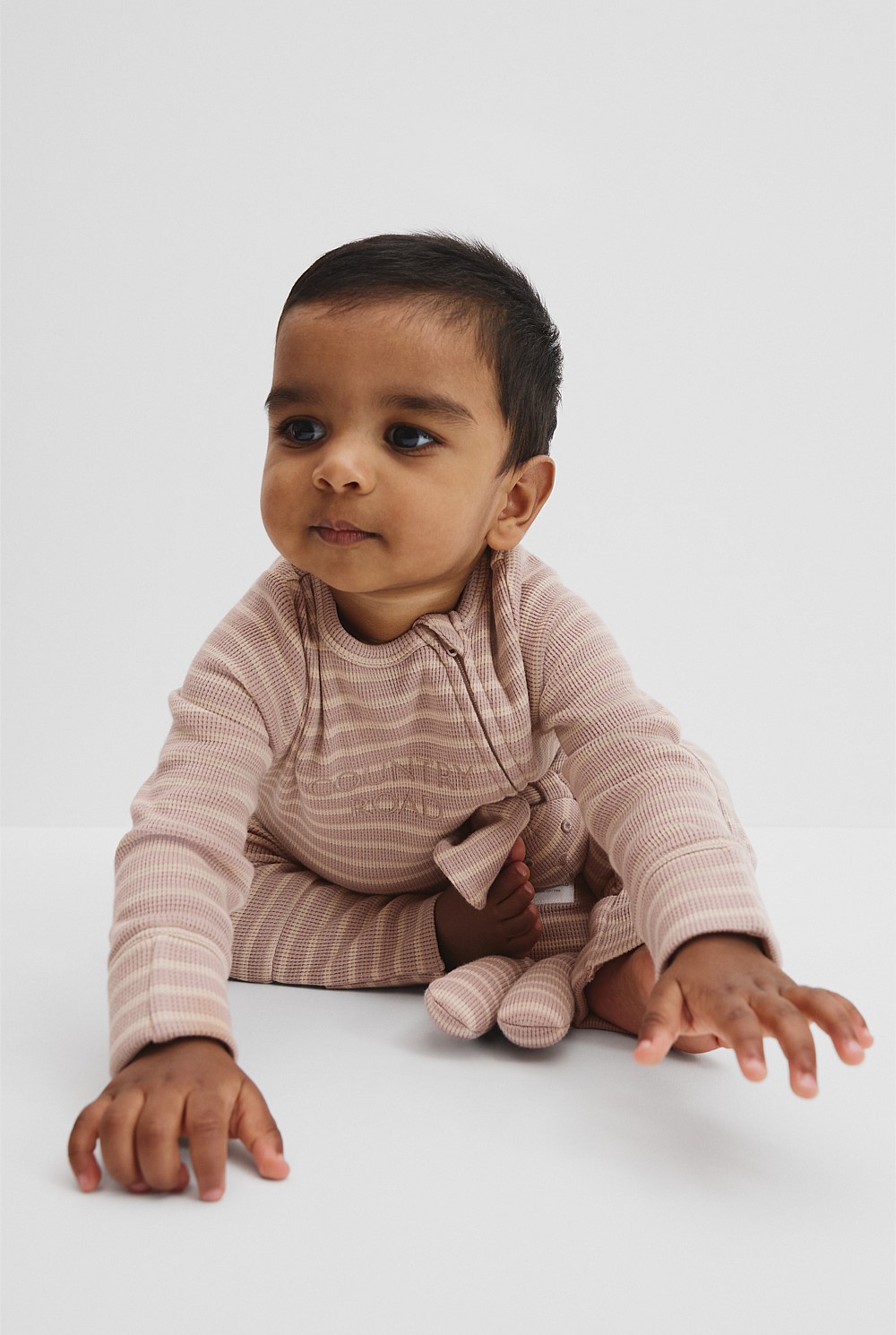Organically Grown Cotton Waffle Jumpsuit