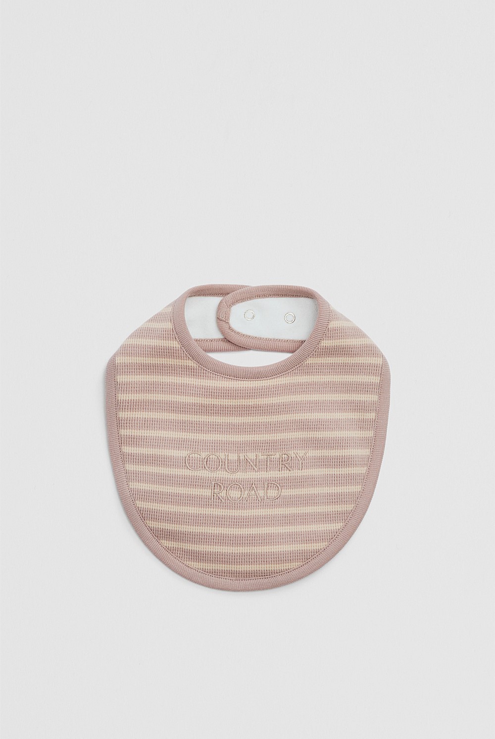 Organically Grown Cotton Waffle Bib