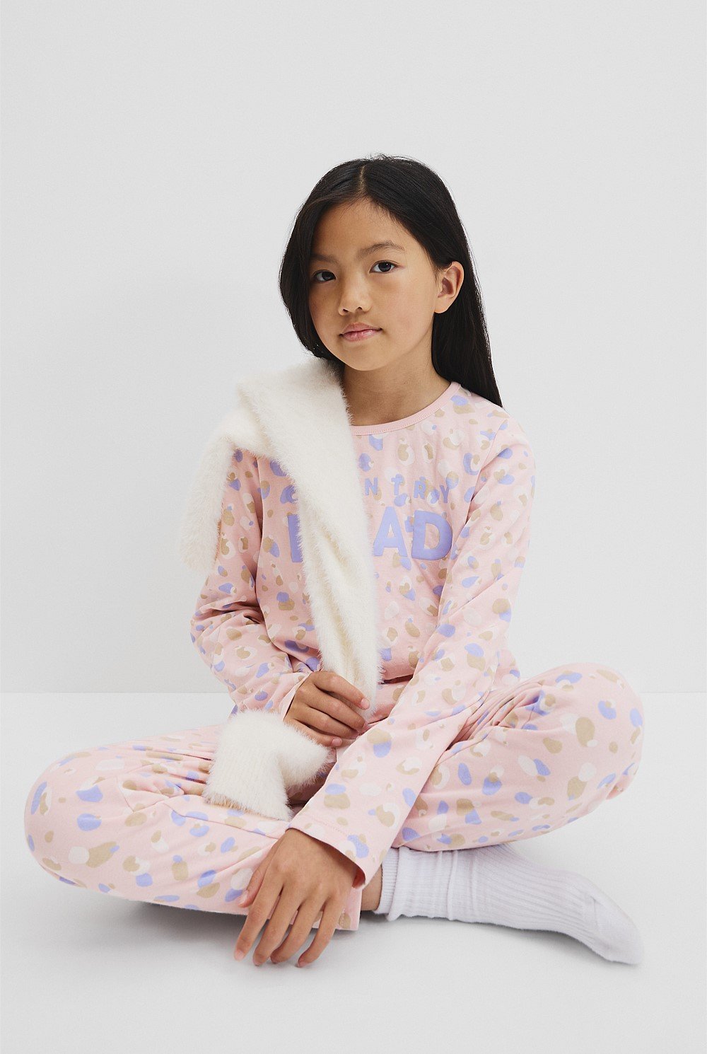 Australian Cotton Animal Logo Pyjama Set