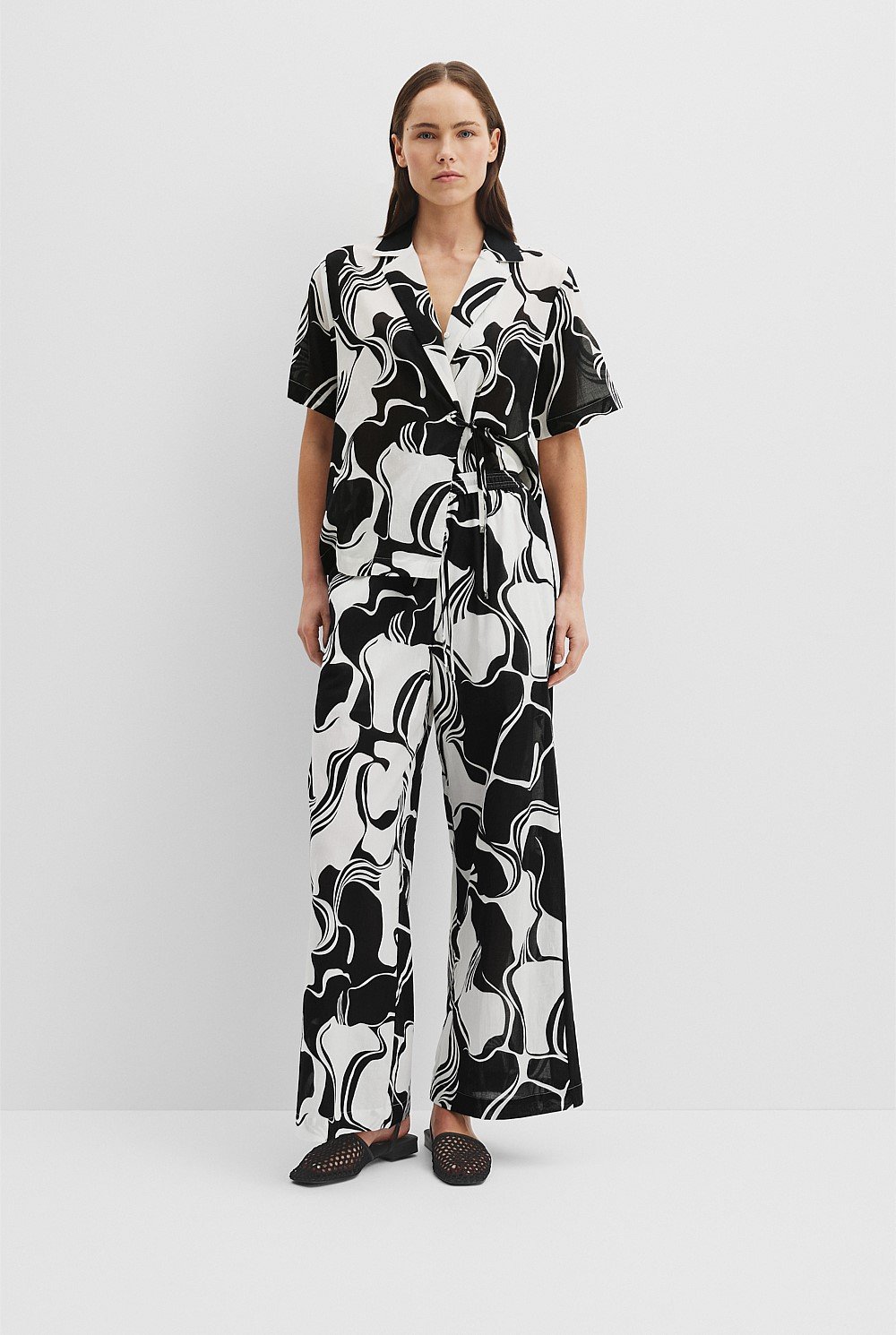 Print Cotton Pant