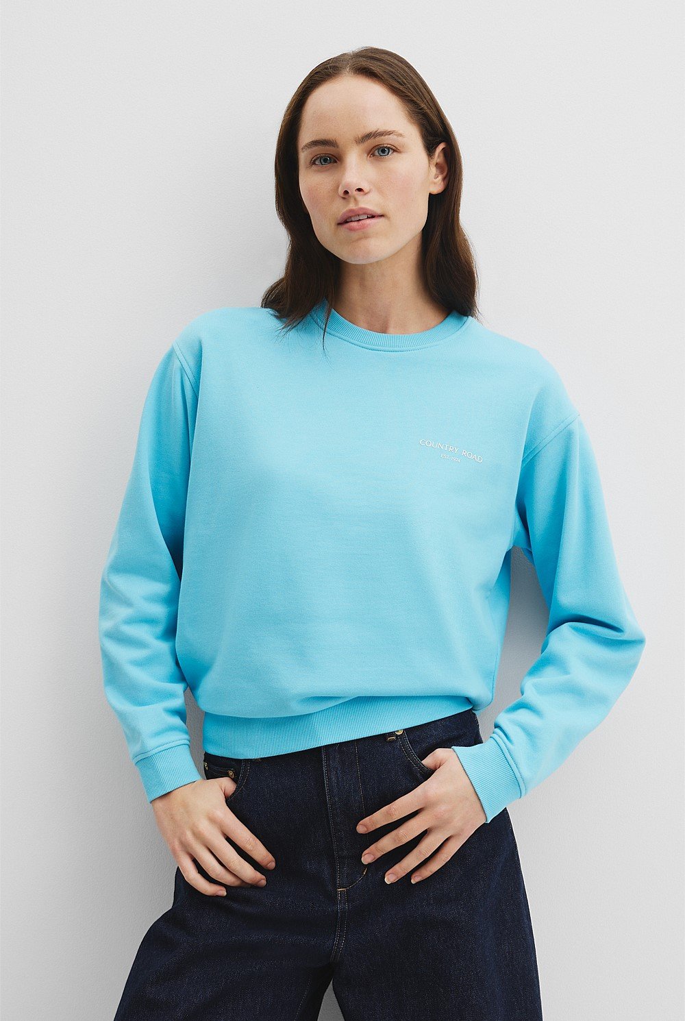 Australian Cotton Relaxed Fit Sweat