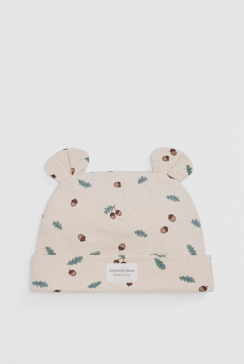 Organically Grown Cotton Newborn Beanie