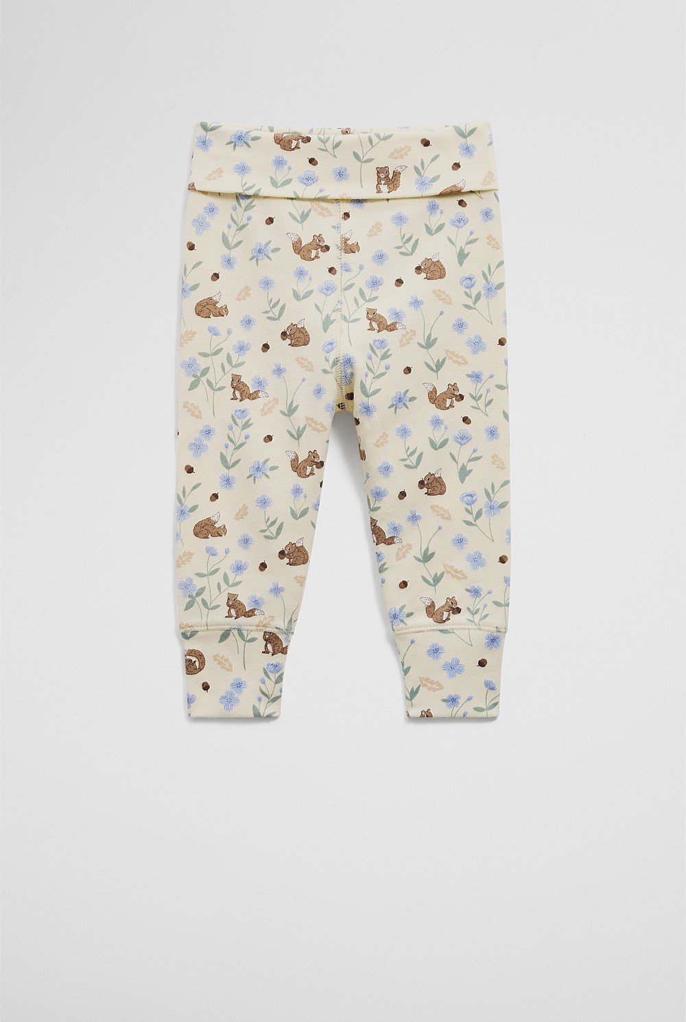 Organically Grown Cotton Fold Over Soft Pant