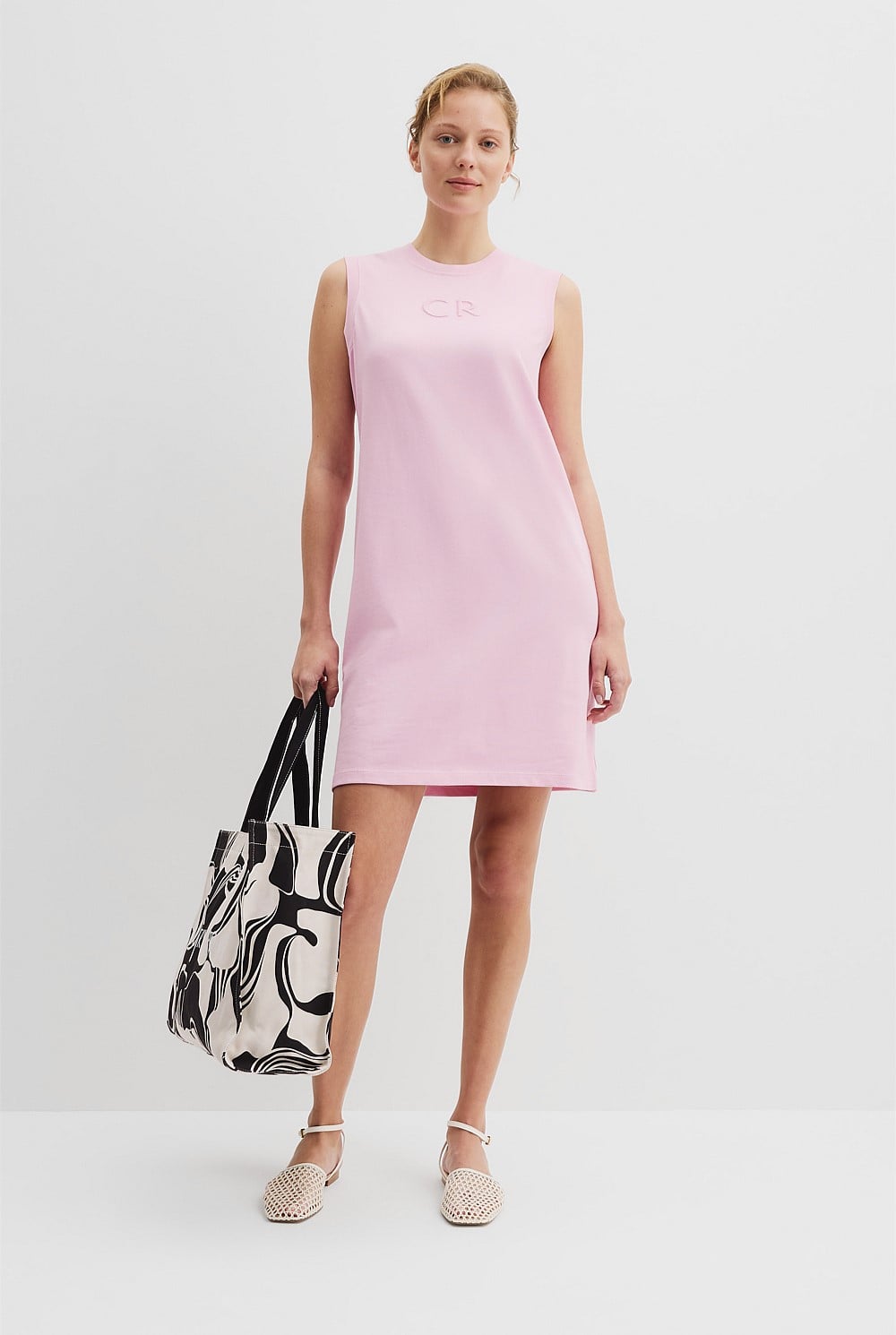 Australian Cotton Logo Tank Dress