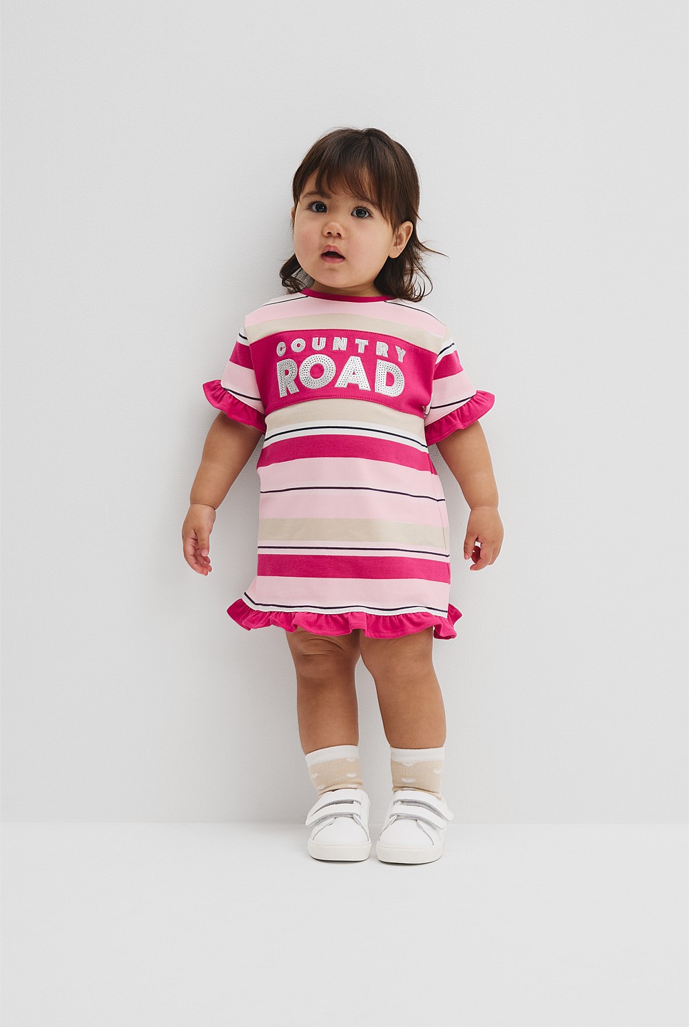 Organically Grown Cotton T-Shirt Logo Dress