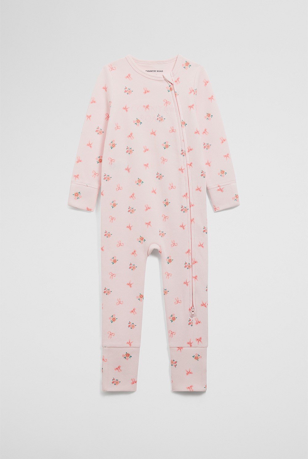 Organically Grown Cotton Waffle Jumpsuit