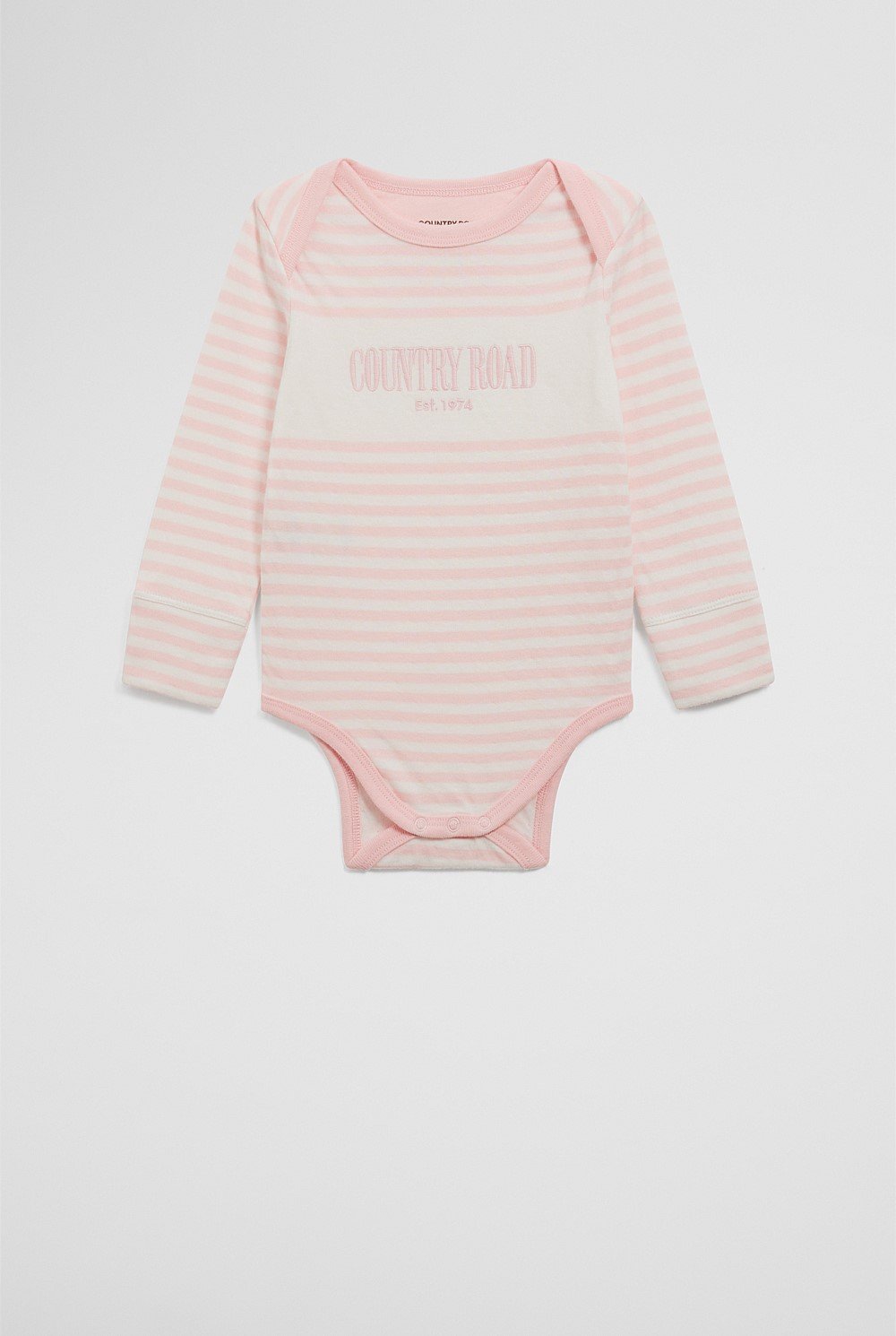 Organically Grown Cotton Long Sleeve Heritage Bodysuit