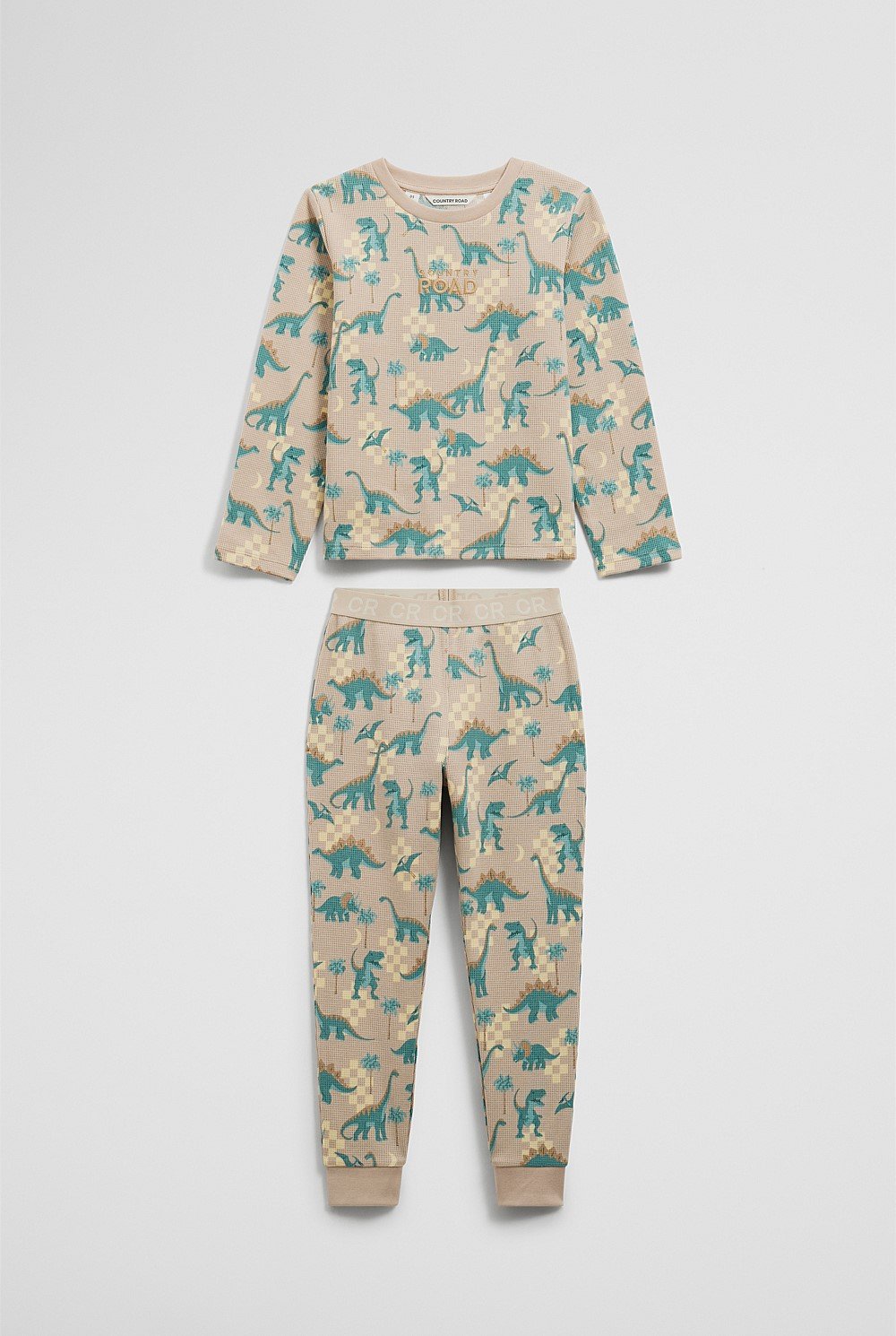 Australian Cotton Dino Print Pyjama Set