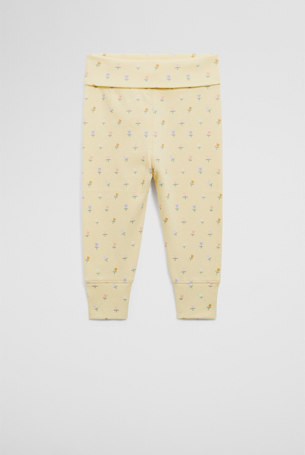 Organically Grown Cotton Fold Over Soft Pant