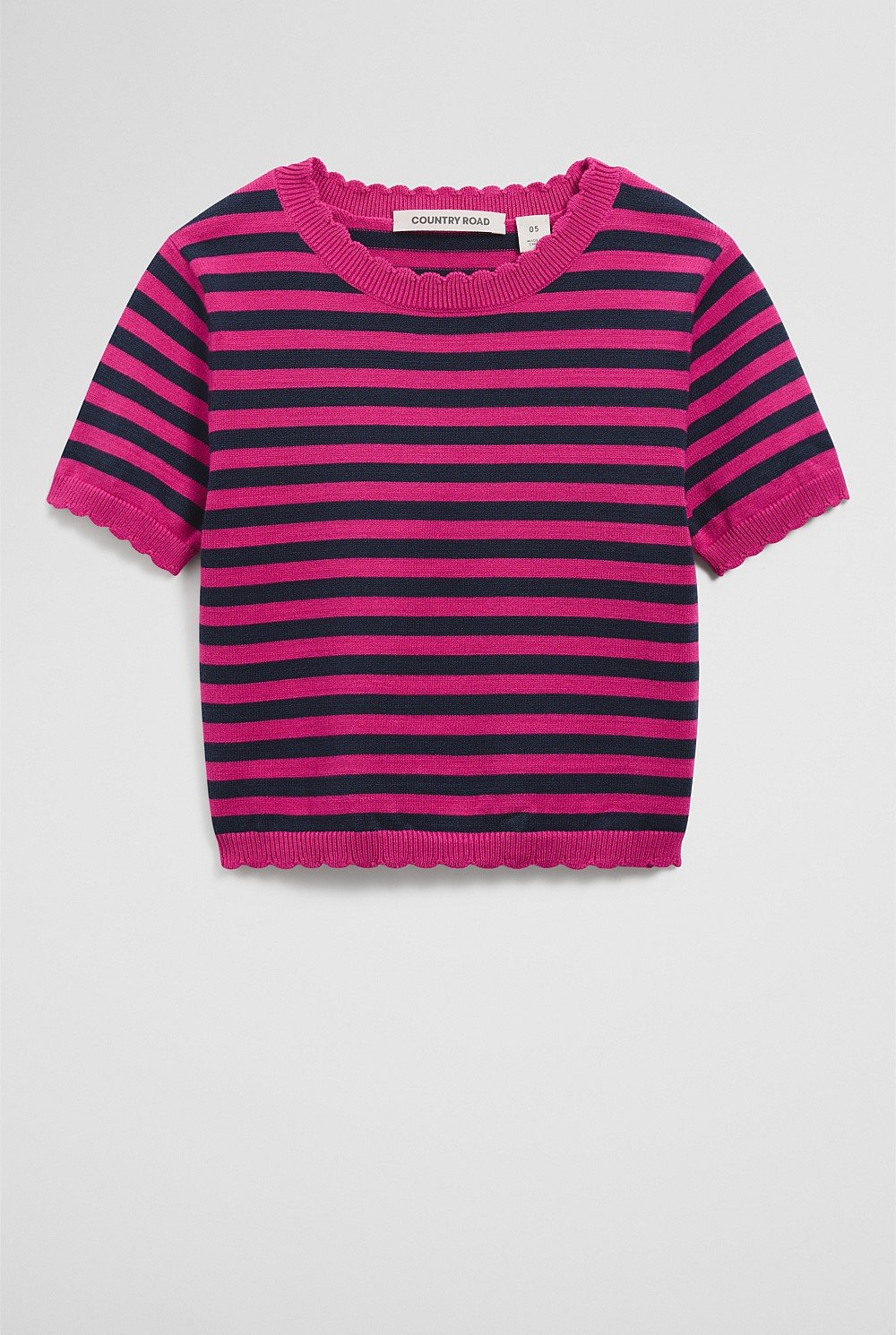 Stripe Knit Top