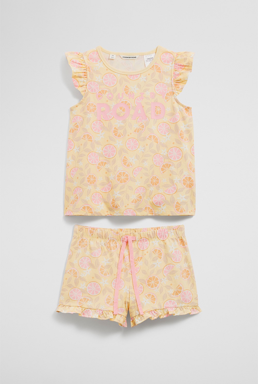 Frill Fruit PJ Set