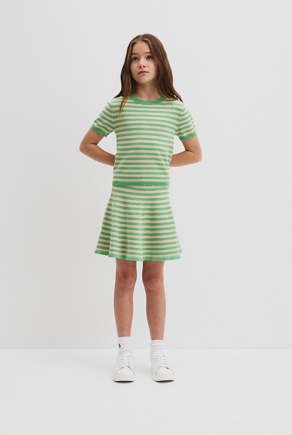Stripe Knit Top