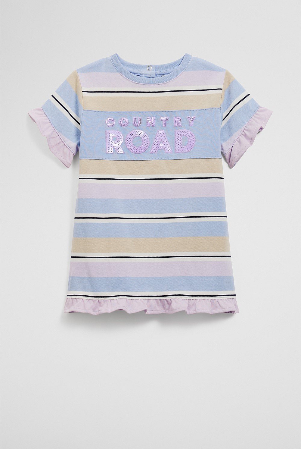 Organically Grown Cotton T-Shirt Logo Dress