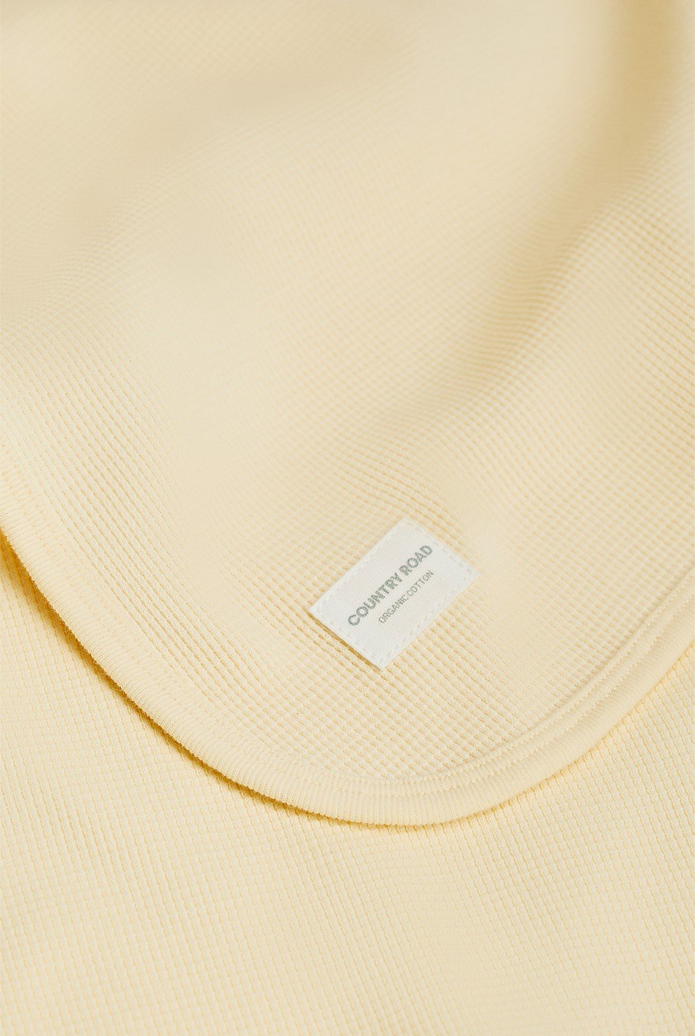Organically Grown Cotton Waffle Blanket