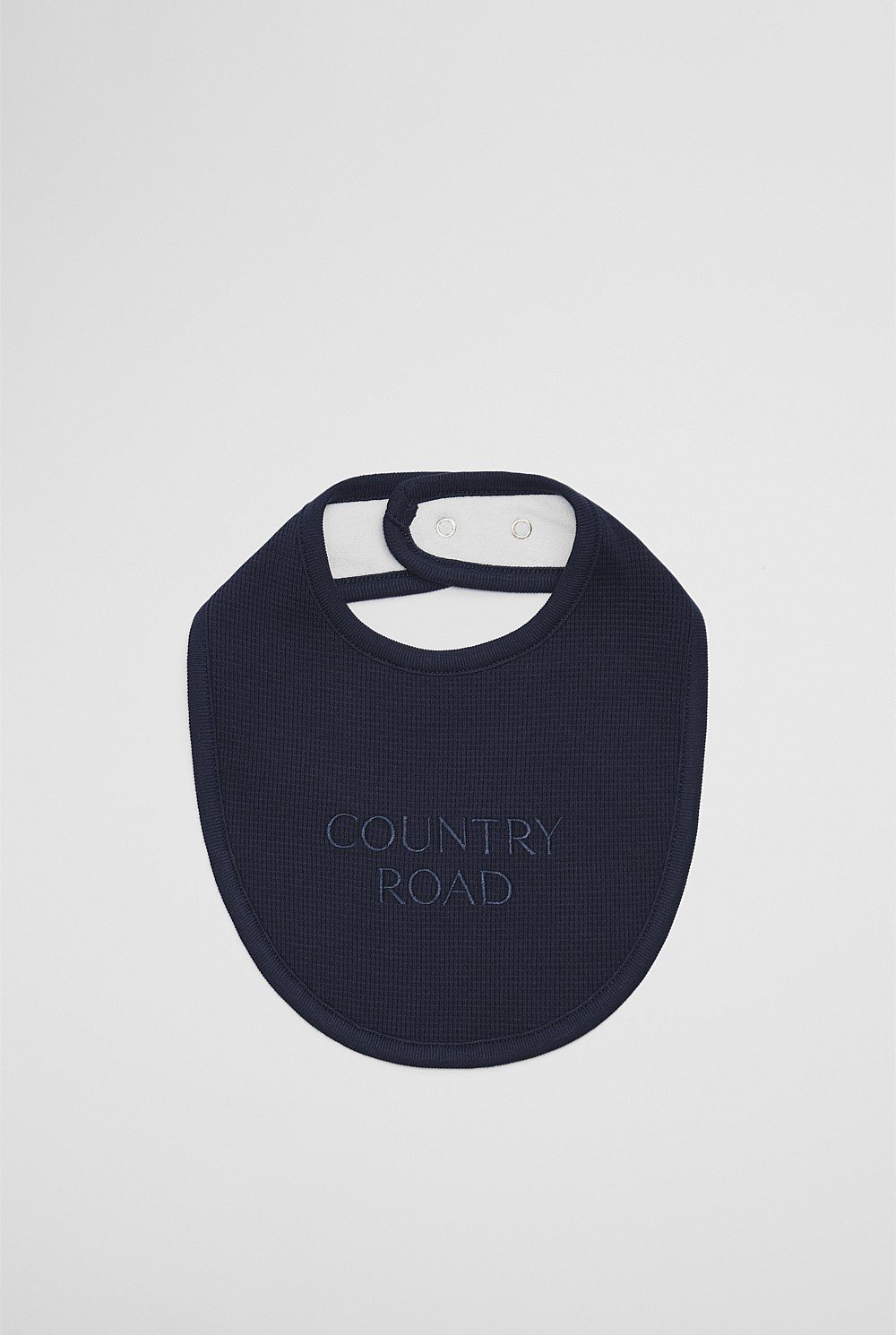 Organically Grown Cotton Waffle Bib