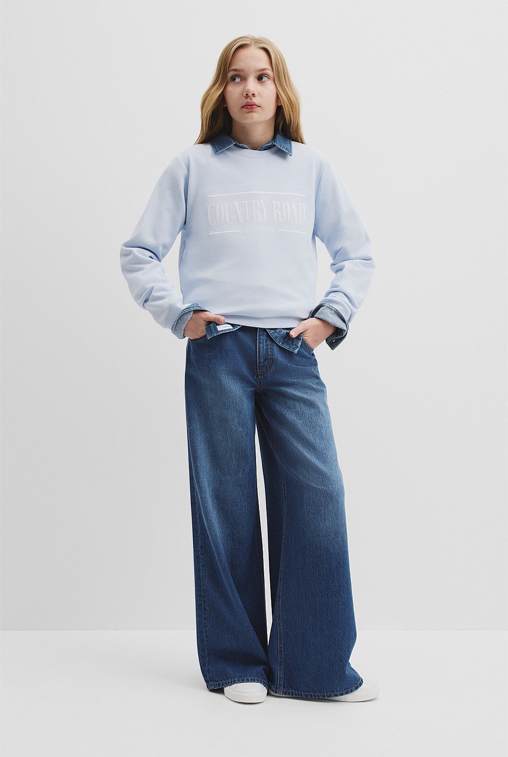 Teen Verified Australian Cotton Heritage Sweat