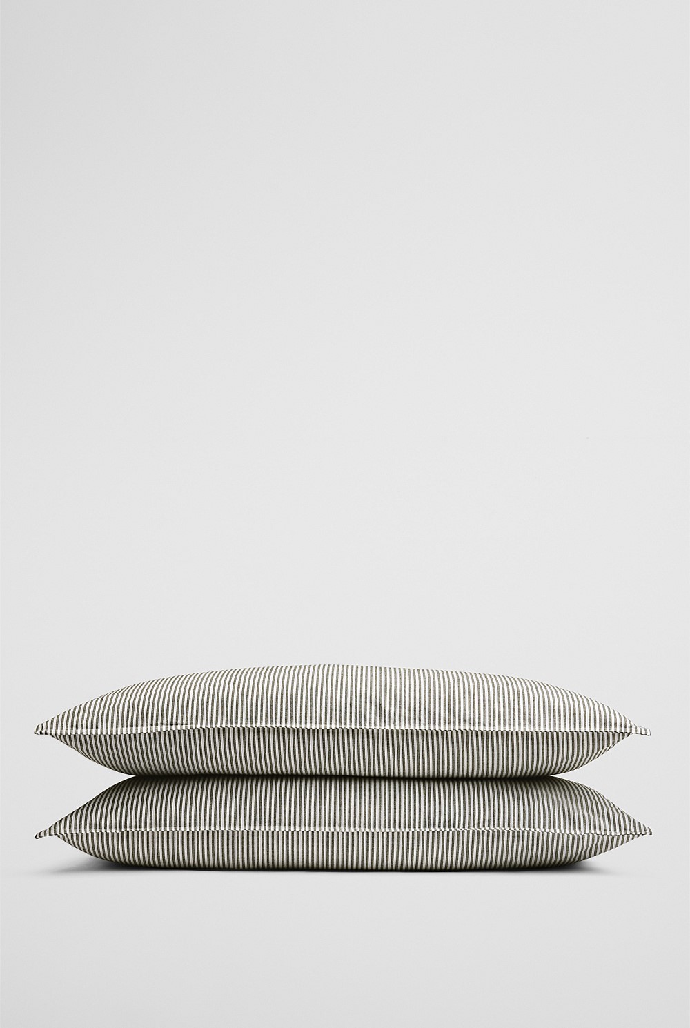Brae Australian Cotton Stripe Standard Pillowcase Pair