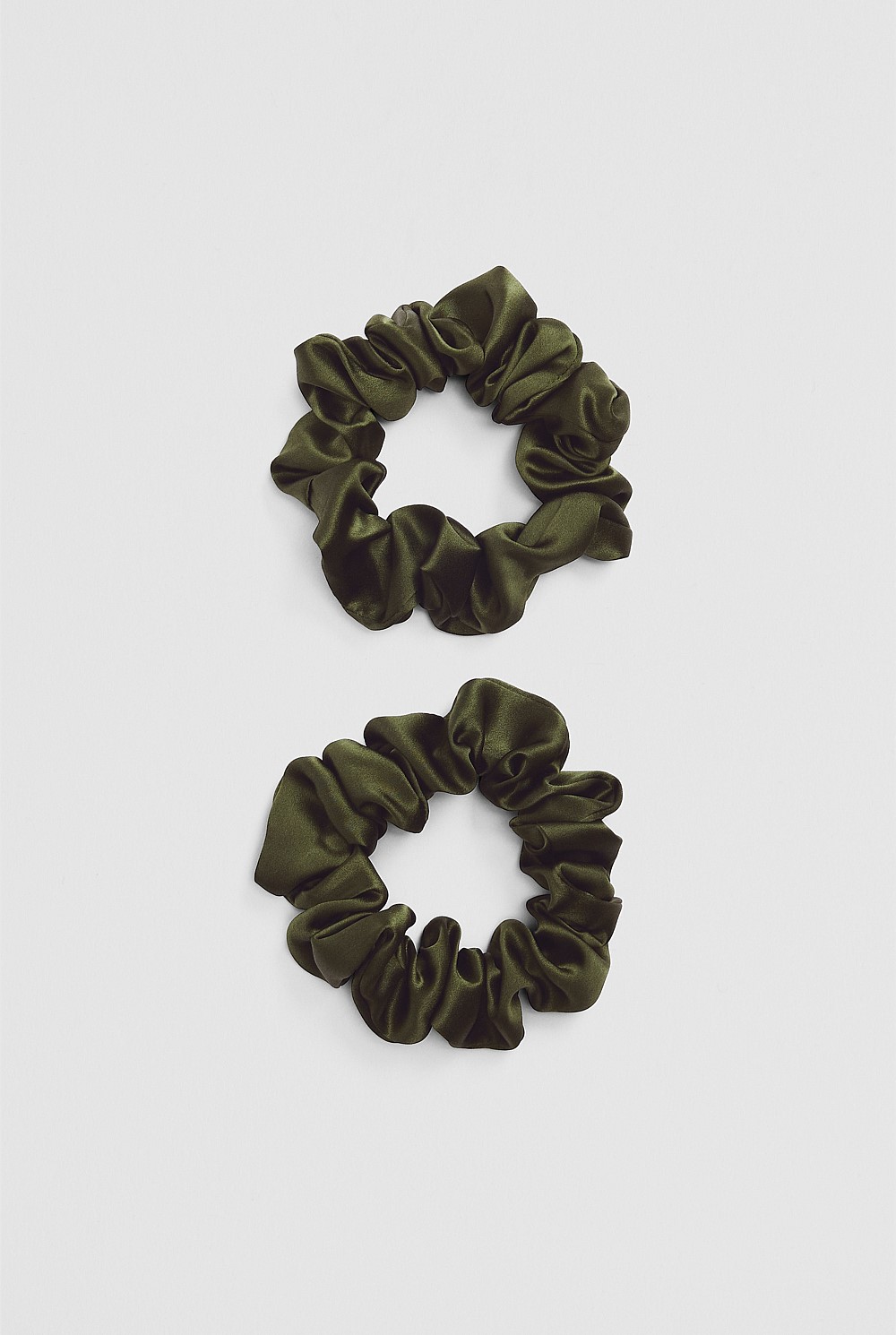 Silk Scrunchie Pack of 2