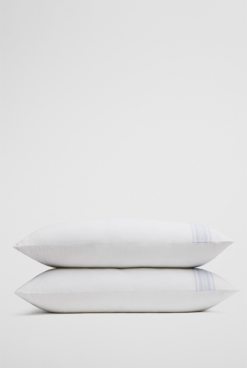 Plume Organically Grown Linen Cotton King Pillowcase Pair