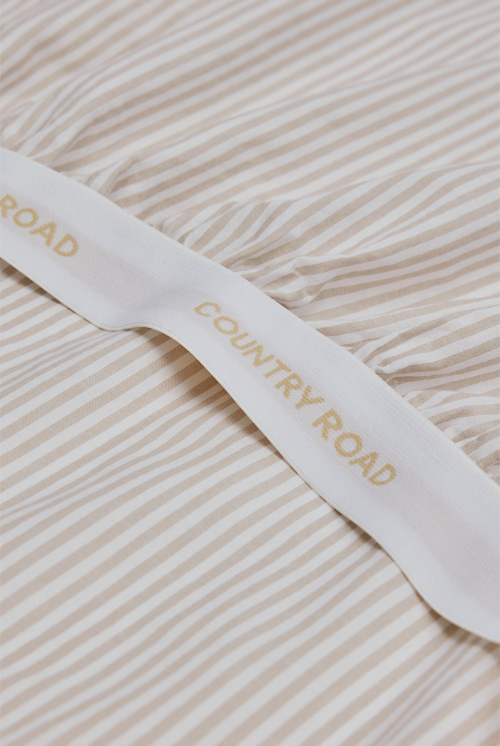 Brae Australian Cotton Stripe King Fitted Sheet