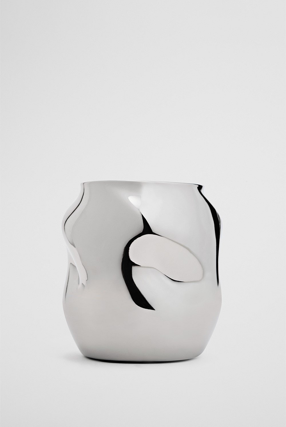 Renee Small Silver Vase