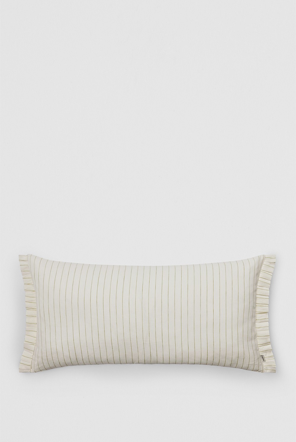Skye Organically Grown Linen Pleat 40x80 Cushion