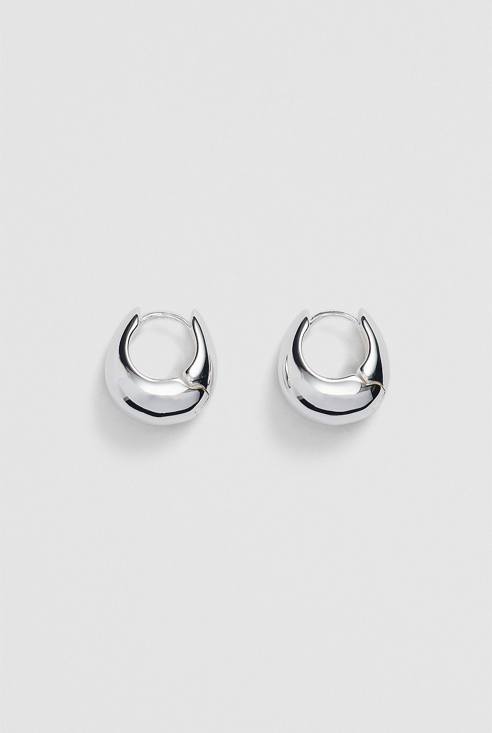 Small Bubble Hoop Earring