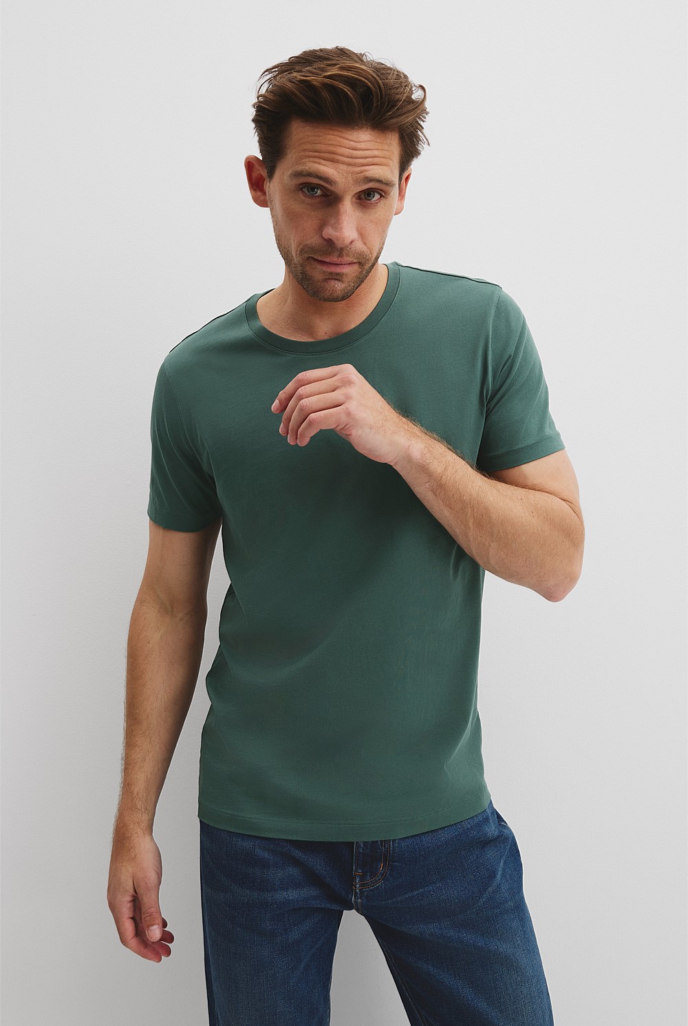 Pima Cotton Crew T-Shirt