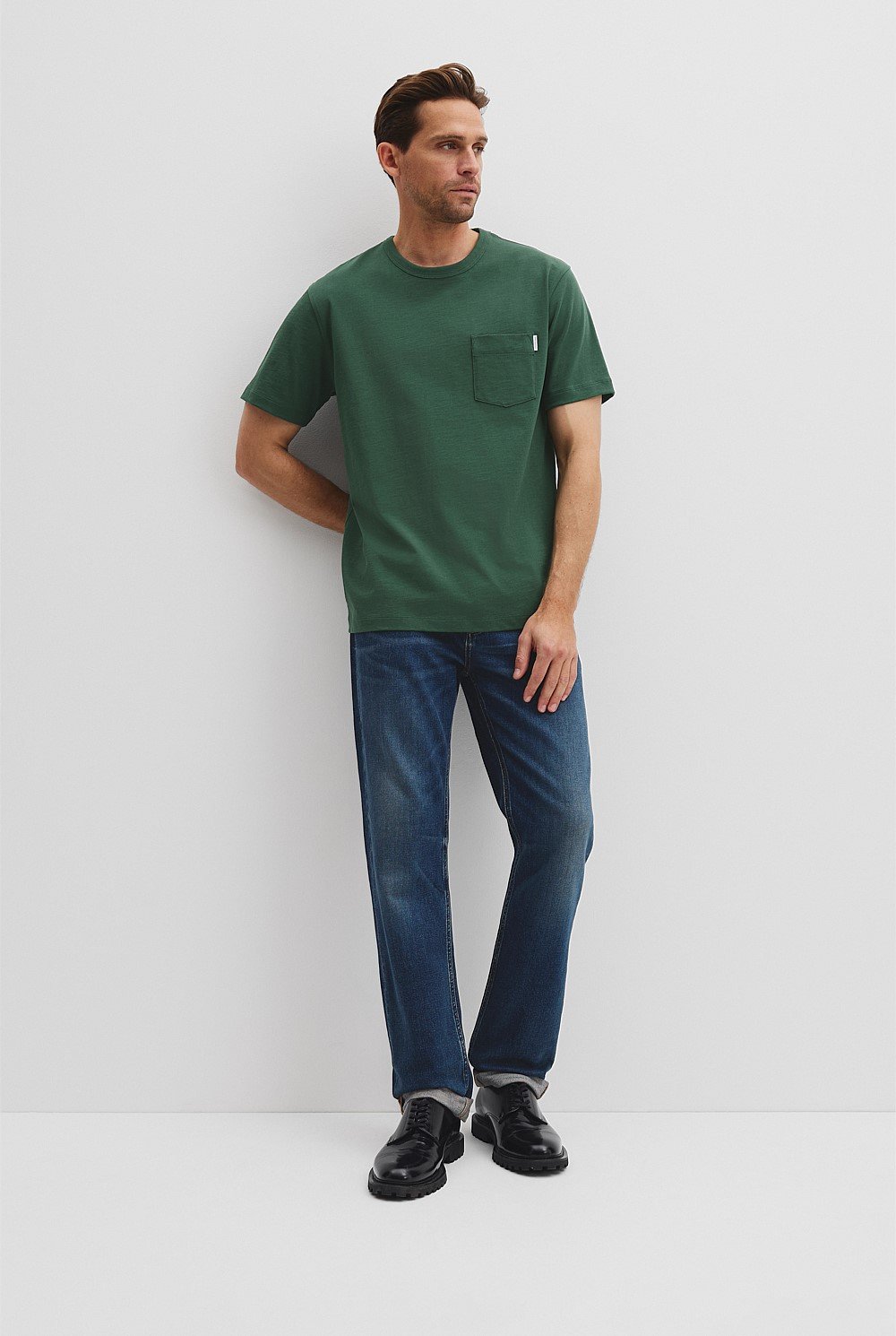 Organically Grown Cotton Slub T-Shirt