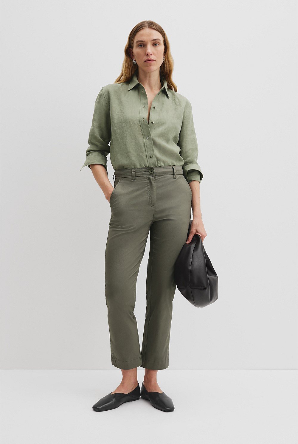 Australian Cotton Twill Walk Pant
