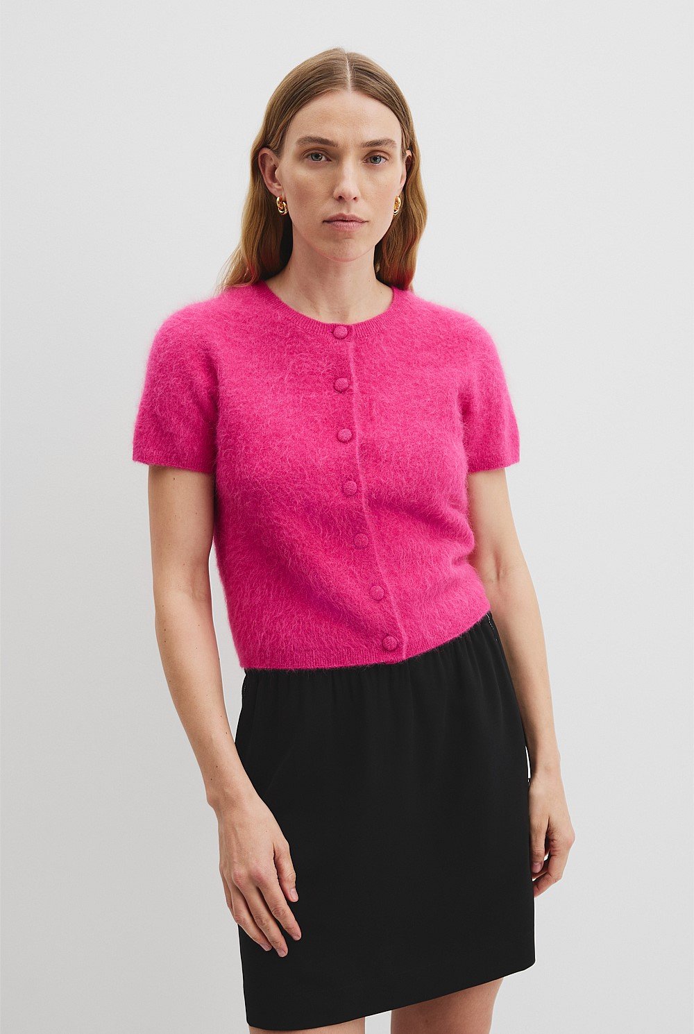 High Pile Knit Cardigan