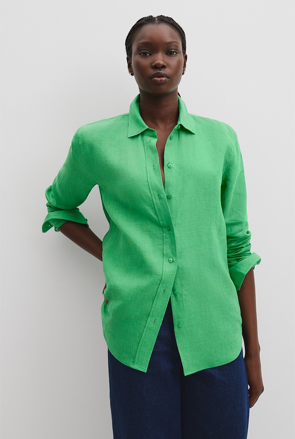 Organically Grown Linen Shirt