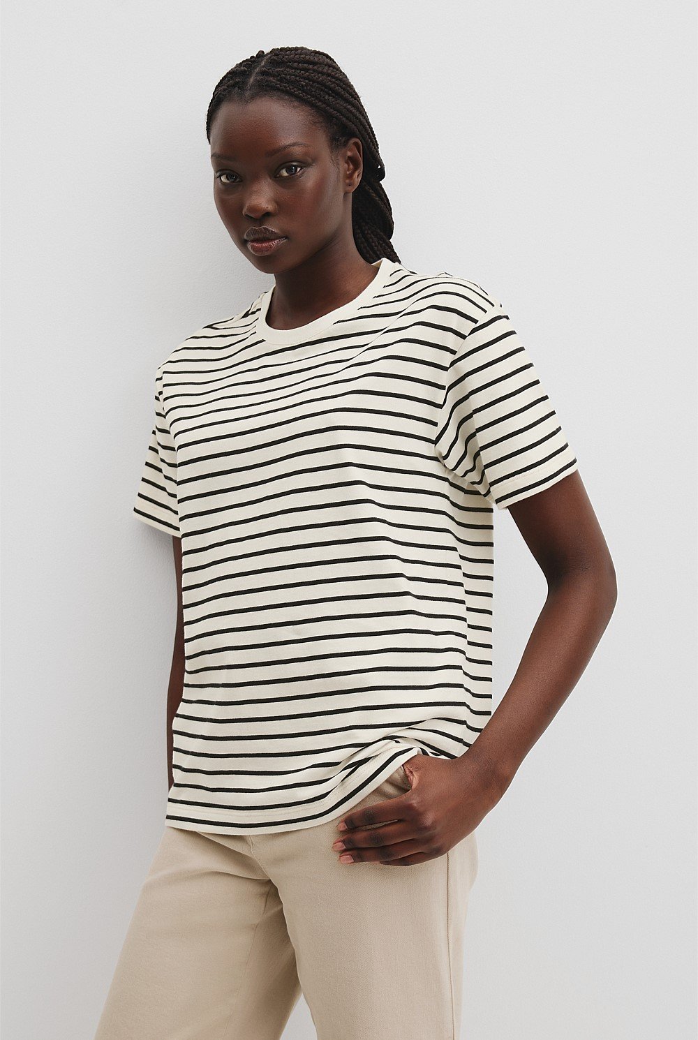 Stripe Australian Made T-Shirt