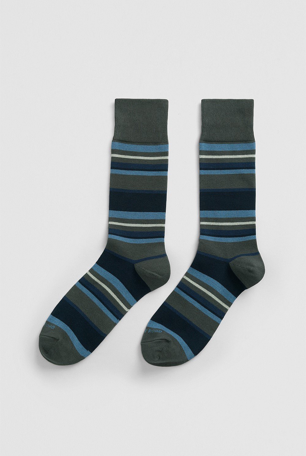 Australian Cotton Blend Stripe Sock